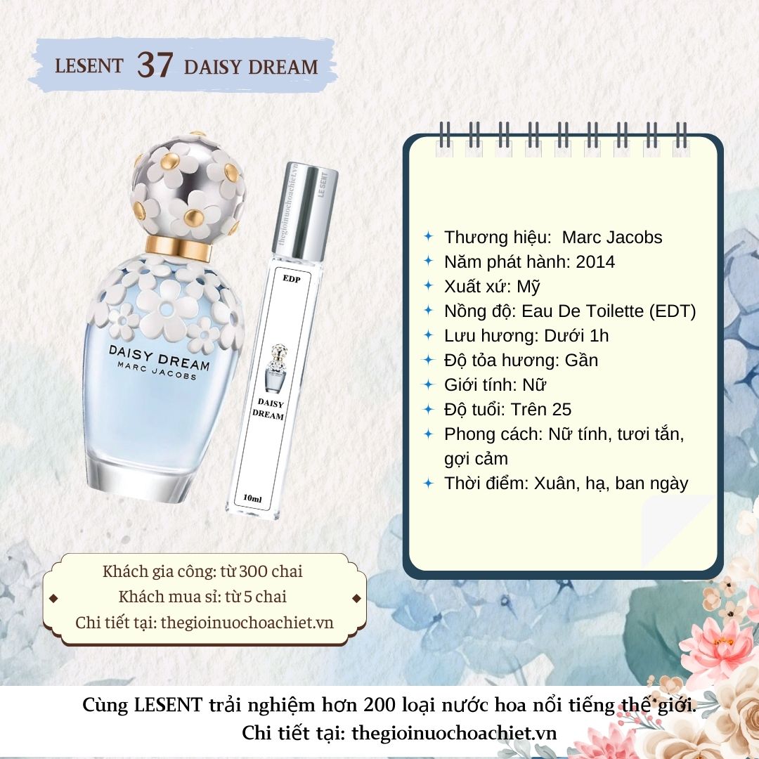 Nước hoa chiết Daisy Dream by Marc Jacobs