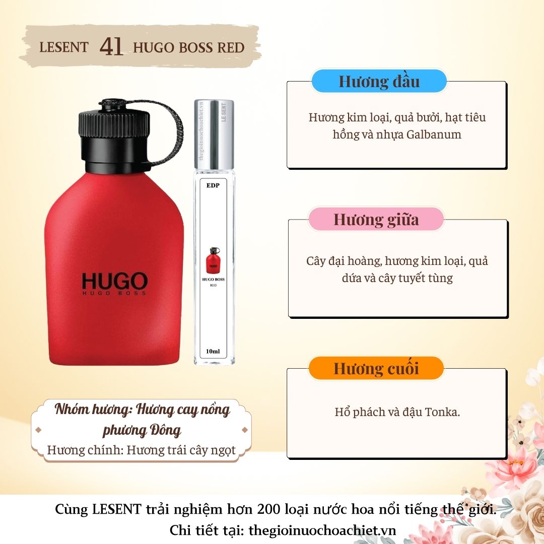 Nước hoa chiết Hugo Boss Red by Hugo Boss 