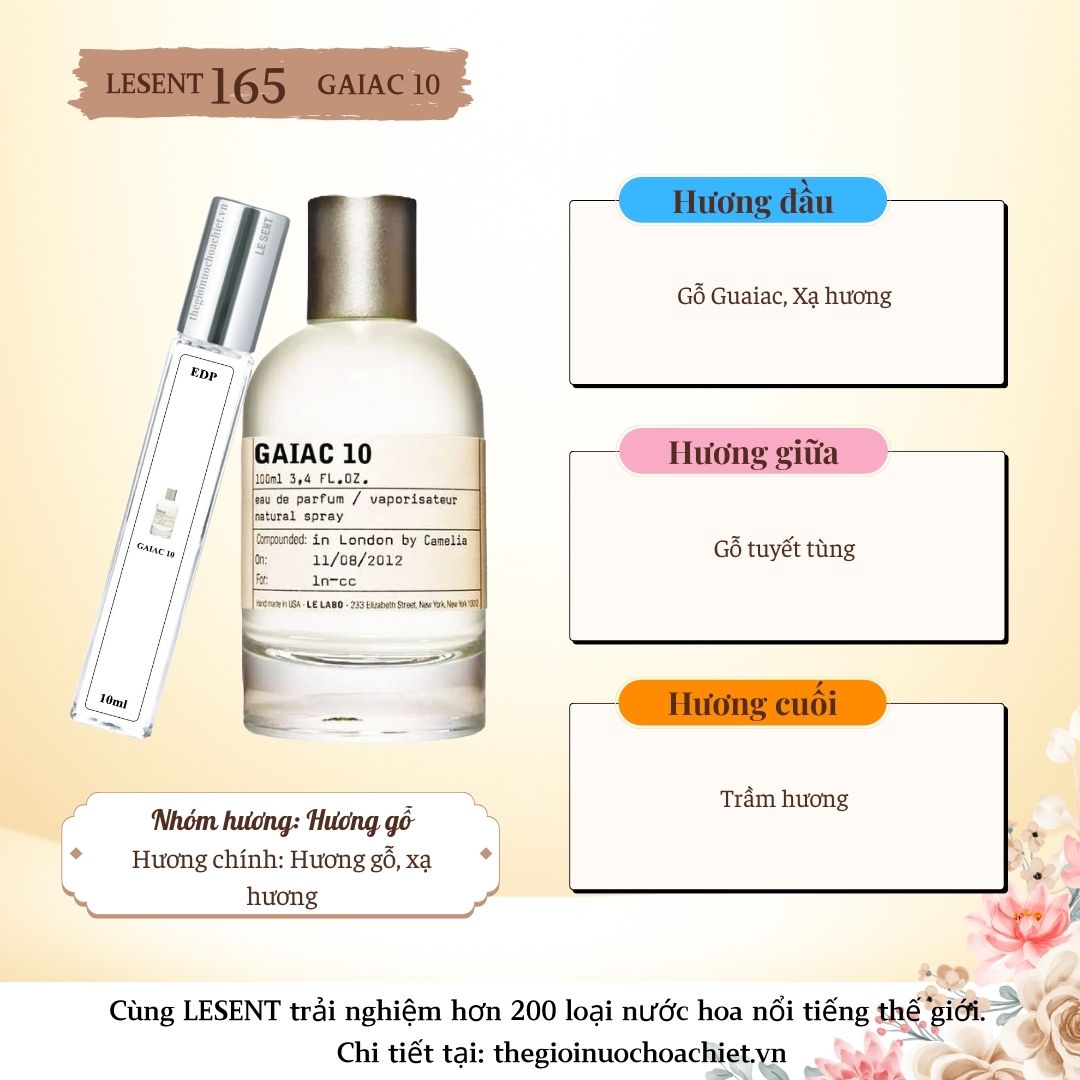 Nước hoa chiết Gaiac 10 by Le Labo