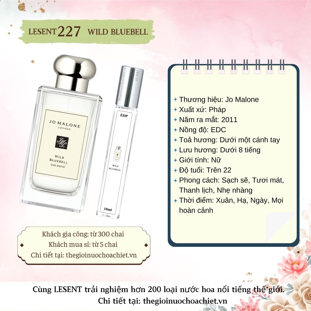 Nước hoa chiết Wild BlueBell by Jo Malone 