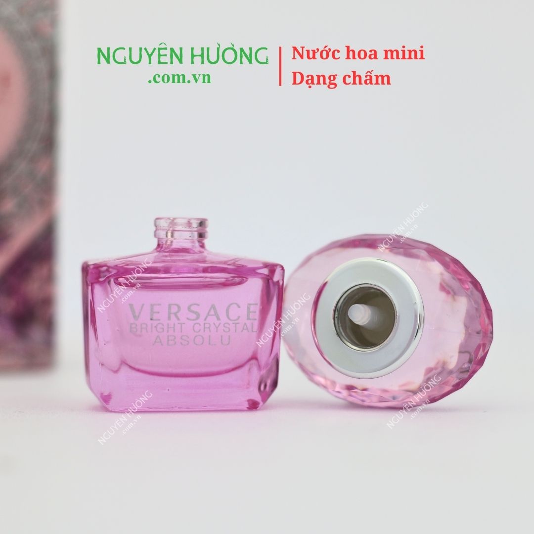 Nước hoa mini 5ml Bright Crystal Absolu by Versace