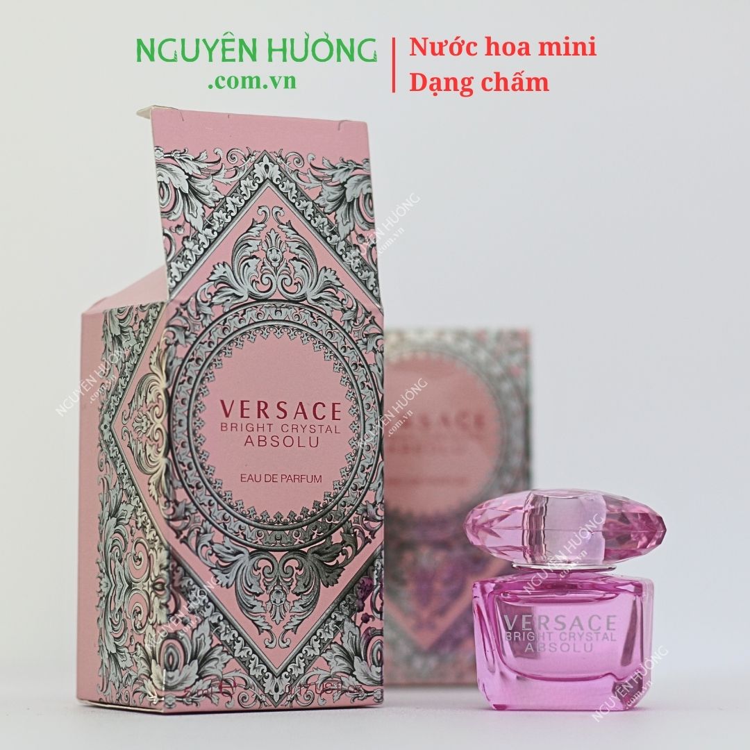 Nước hoa mini 5ml Bright Crystal Absolu by Versace