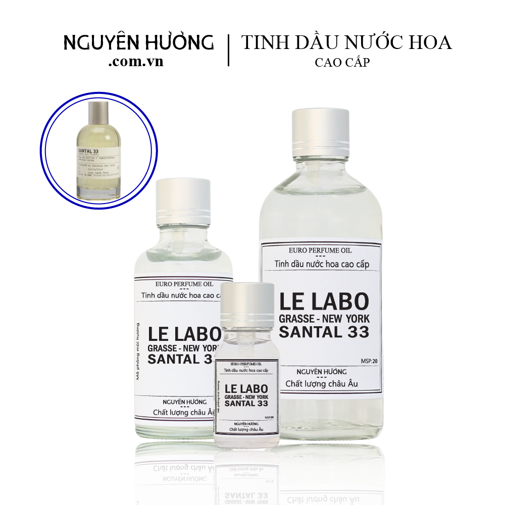 Tinh Dầu Nước Hoa Cao Cấp Santal 33 by Le labo