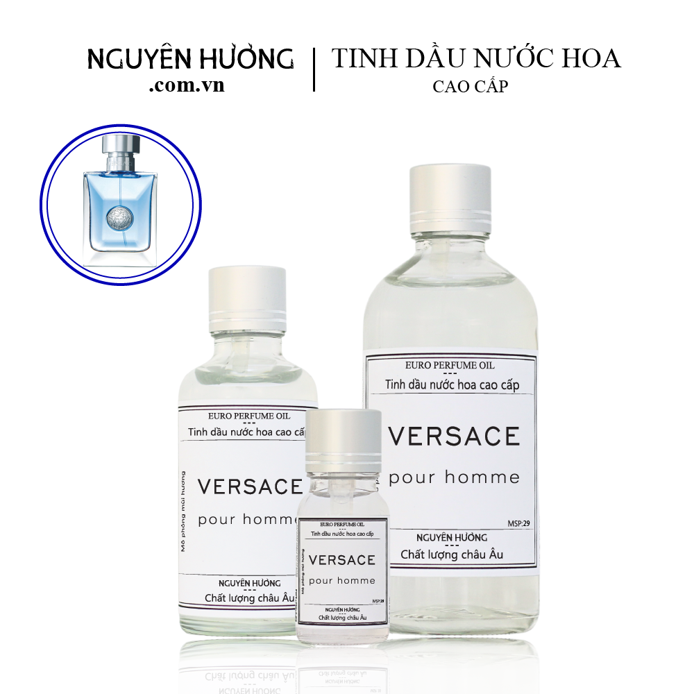 Tinh Dầu Nước Hoa Cao Cấp Versace Pour Homme by Versace