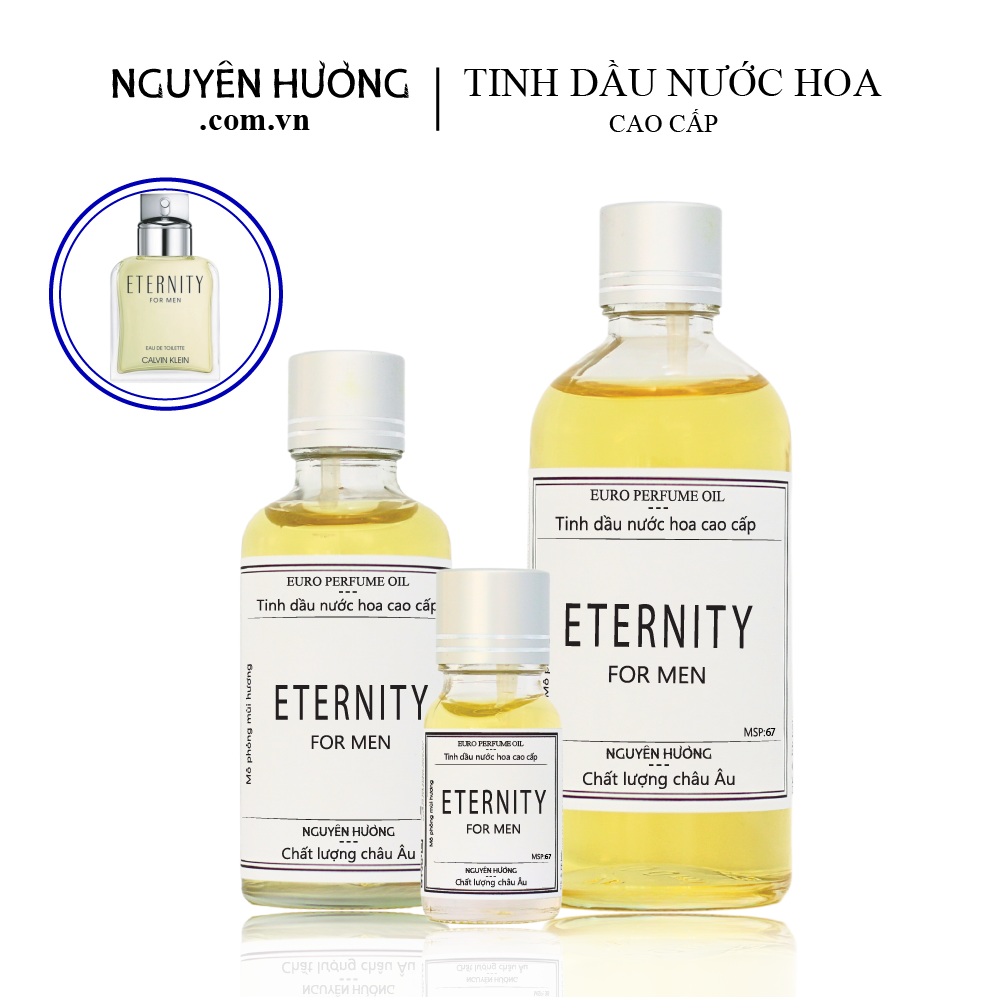 Tinh Dầu Nước Hoa Cao Cấp Eternity by Calvin Klein