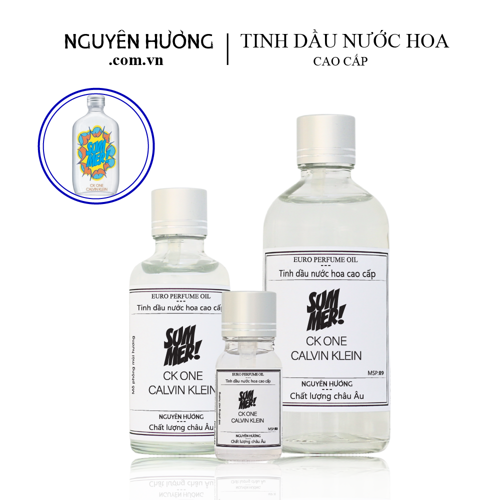 Tinh Dầu Nước Hoa Cao Cấp One Summer by Calvin Klein