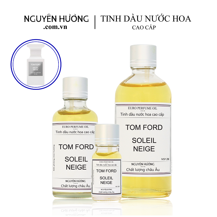 Tinh Dầu Nước Hoa Cao Cấp Soleil Neige by Tomford 