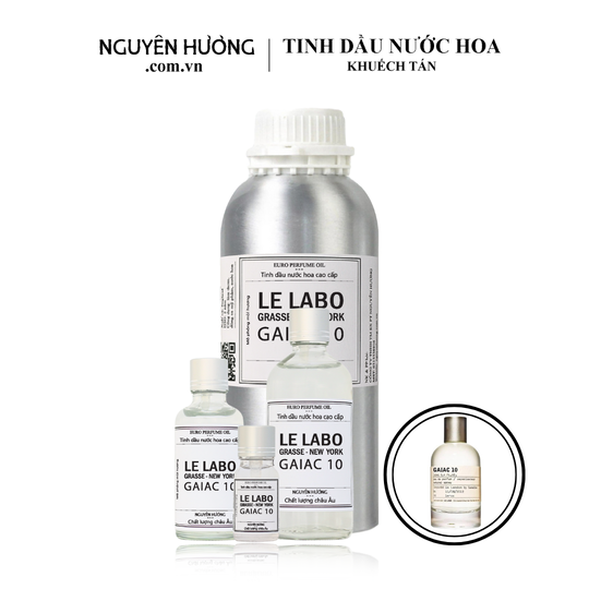 Tinh dầu nước hoa Le Labo Gaiac 10 cho máy khuếch tán