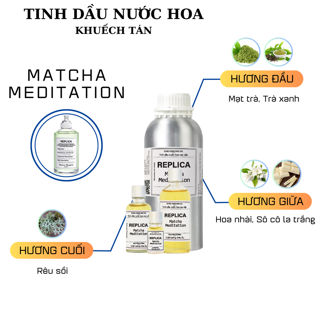 Tinh dầu nước hoa Matcha Meditation cho máy khuếch tán