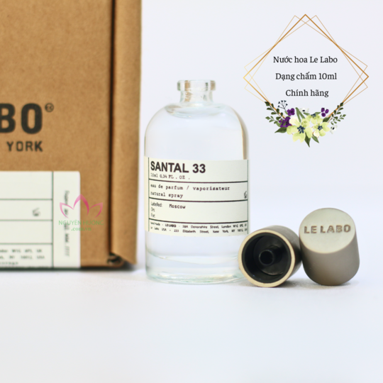 Nước hoa mini 10ml Santal 33 by Le Labo