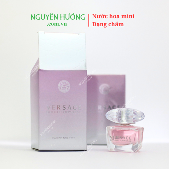 Nước hoa mini 5ml Bright Crystal by Versace 