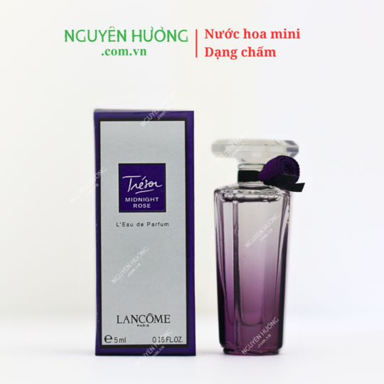 Nước hoa mini 5ml Tresor Midnight Rose by Lancome