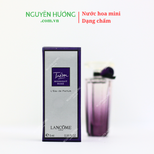 Nước hoa mini 5ml Tresor Midnight Rose by Lancome