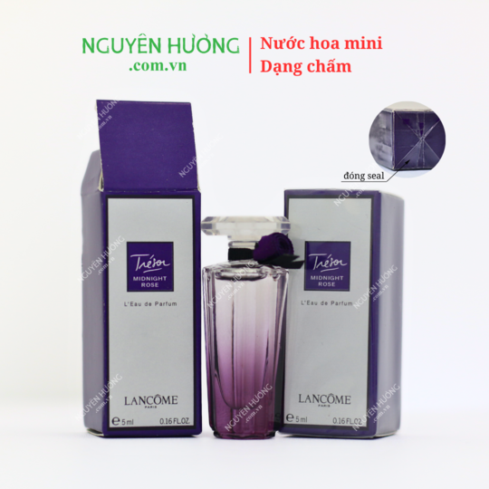 Nước hoa mini 5ml Tresor Midnight Rose by Lancome