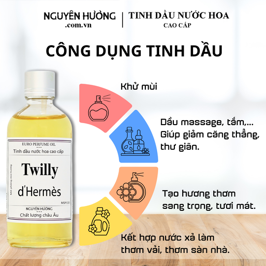 Tinh Dầu Nước Hoa Cao Cấp Twilly by Hermes