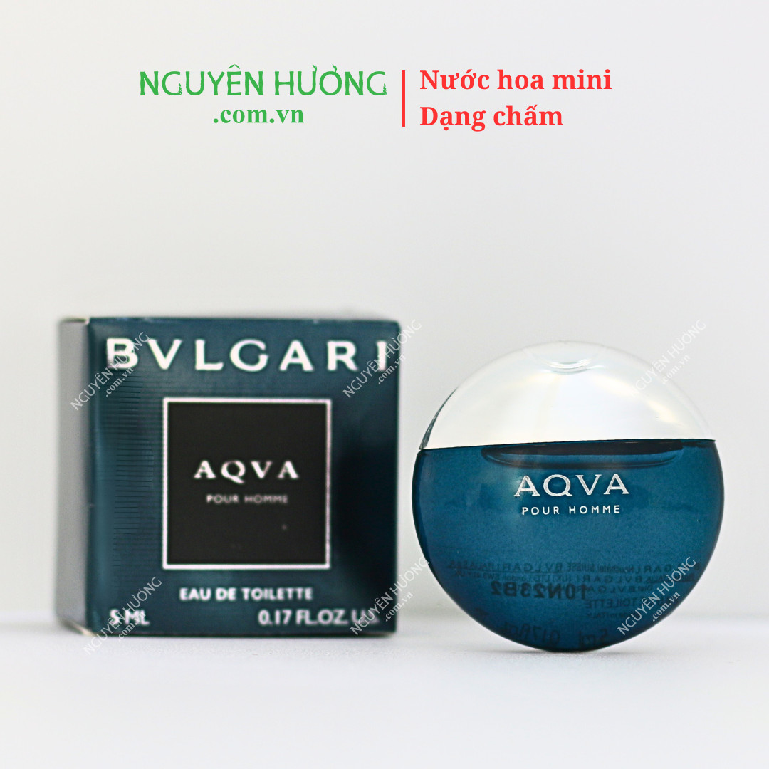 Nước hoa mini 7ml AQVA Pour Homme by Bvlgari