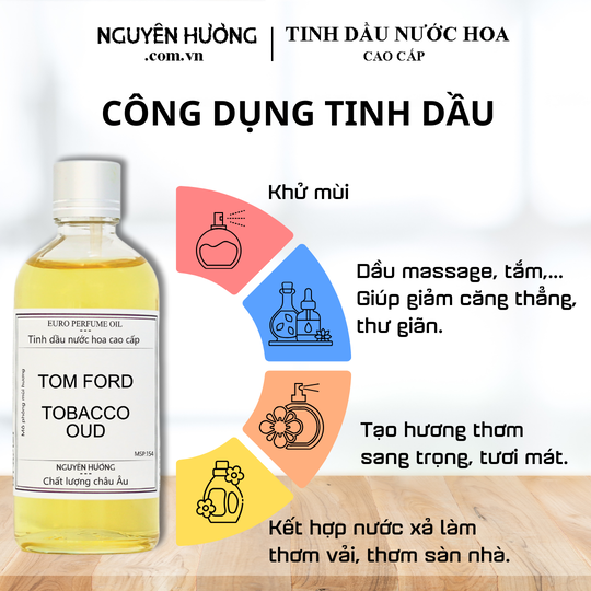 Tinh Dầu Nước Hoa Cao Cấp Tobacco Oud by Tomford