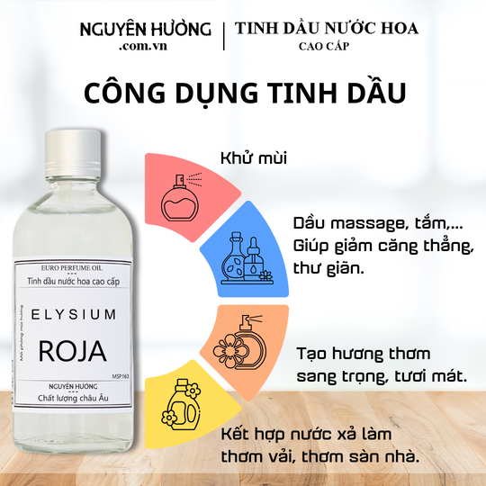 Tinh Dầu Nước Hoa Cao Cấp Elysium Pour Homme