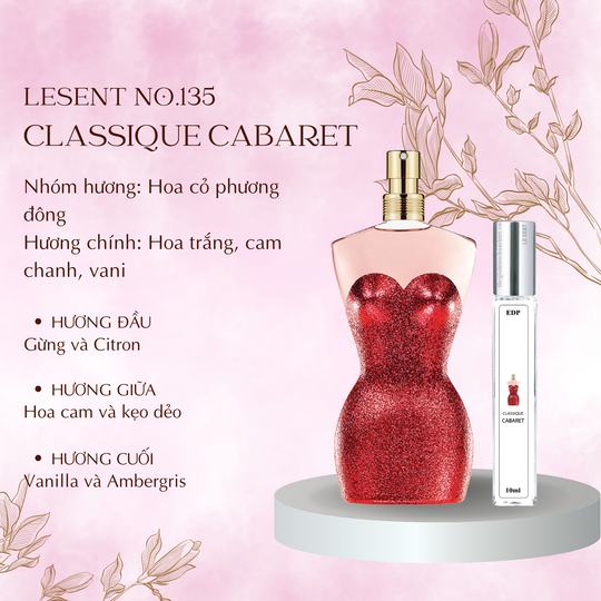 Nước hoa chiết Classique Cabaret by JPG 