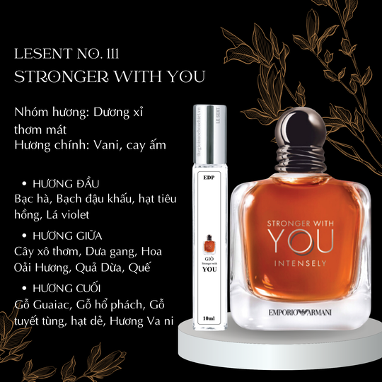 Nước hoa chiết Stronger With You by Giorgio Armani 