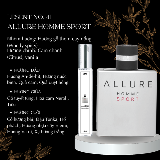 Nước hoa chiết Allure Homme Sport by Chanel 