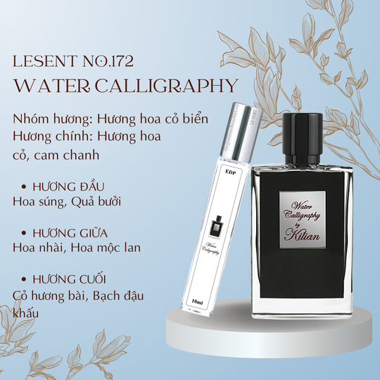 Nước hoa chiết Water Caligraphy by Kilian