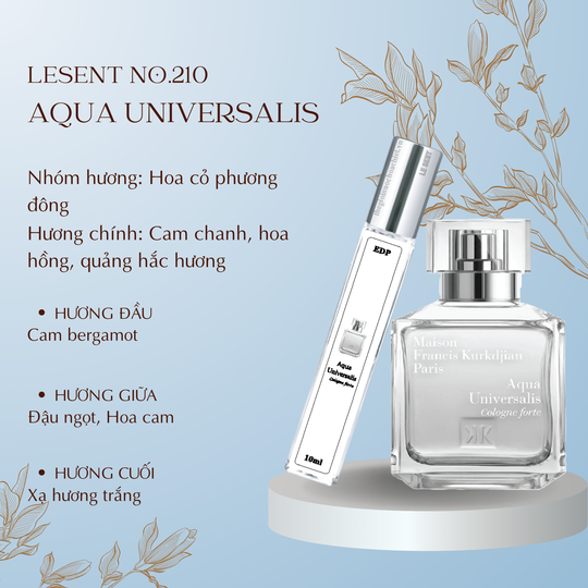 Nước hoa chiết Aqua Universail Cologne Forte by MFK