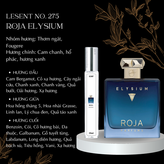 Nước hoa chiết Elysium Pour Homme by Roja Dove