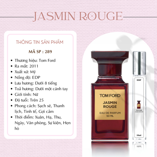 Nước hoa chiết Jasmin Rouge by Tom Ford 