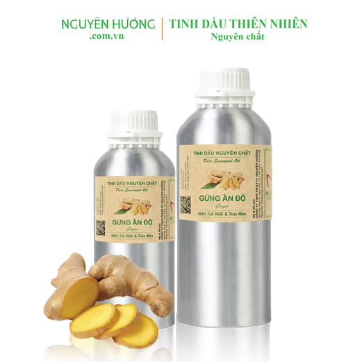 Tinh Dầu Gừng Ấn (Lít) Nguyên Hương