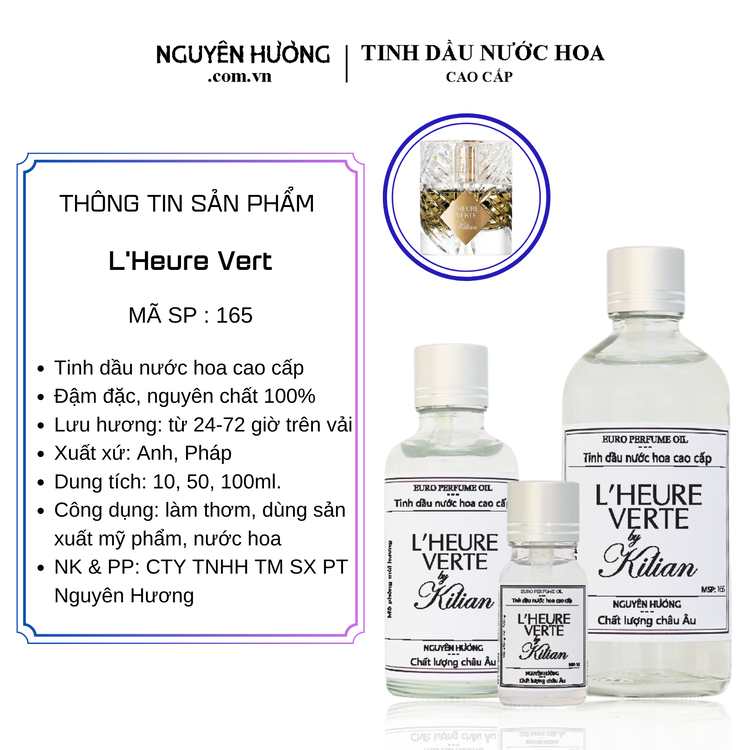 Tinh Dầu Nước Hoa Cao Cấp L'Heure Vert by Kilian